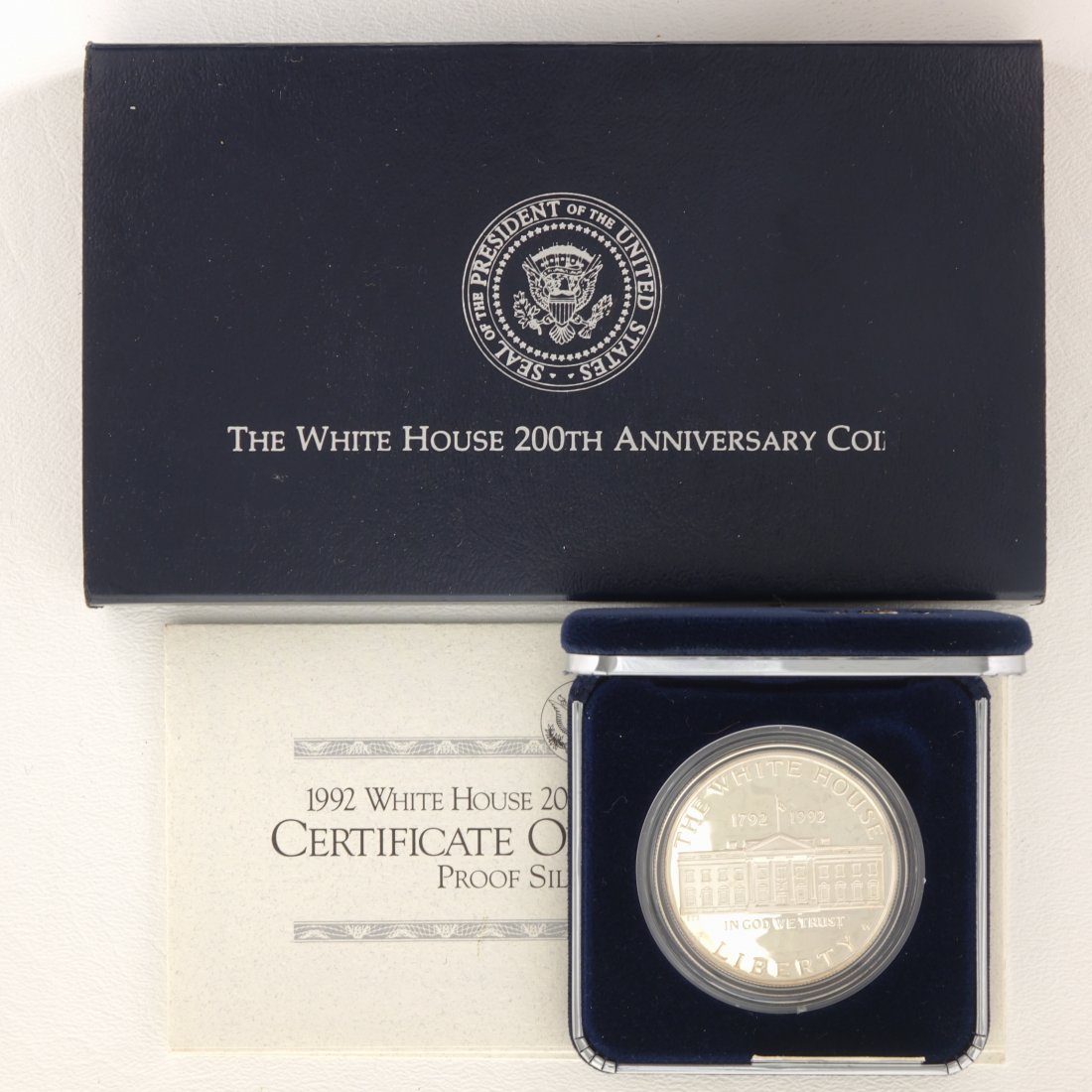 1992 White House 200th Anniv. Proof Silver Dollar (1 of 3)