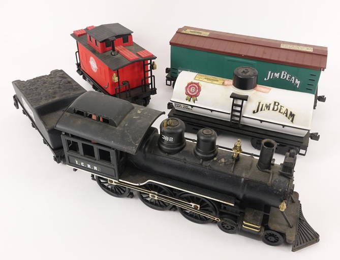 Jim Beam Casey Jones Train Set Series Decanters*