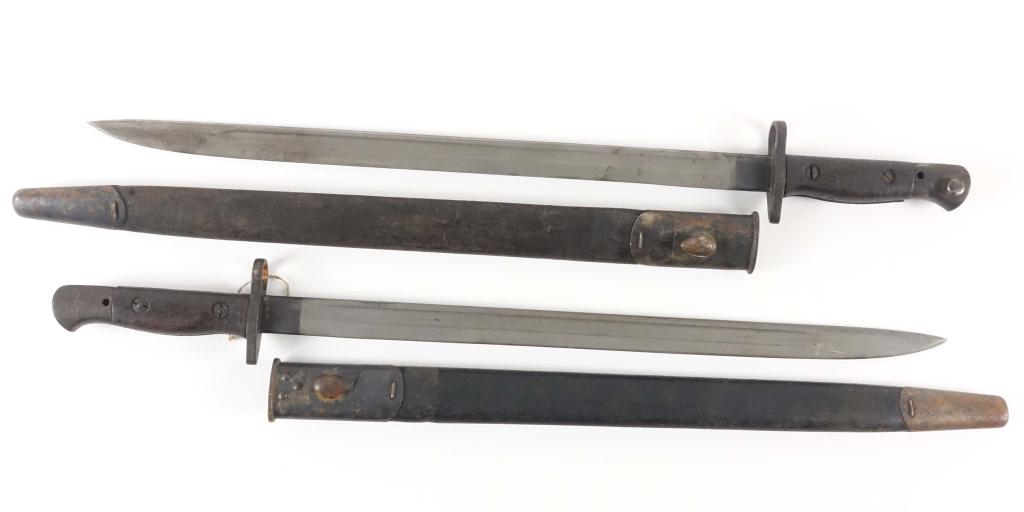 2 British Pattern 1907 Bayonets: 2 British Pattern 1907 Bayonets.