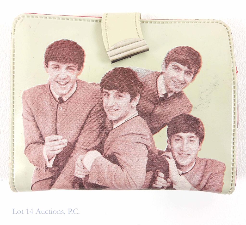 Beatles Wallet: Beatles wallet with four photos - never used. Complete.