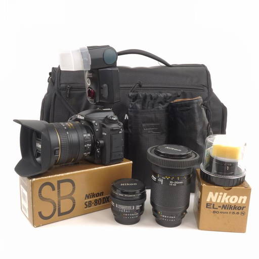 Nikon D7500 D Slr, 4 Lenses *, Flash & Bag