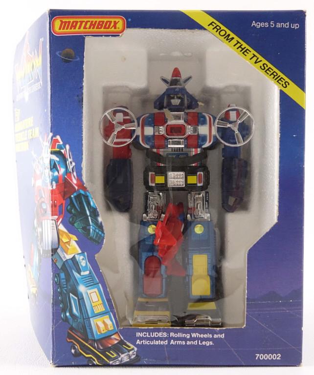 1985 Matchbox Voltron - Sealed Box!: New old stock - sealed. Vehicle team Voltron. 5.5" tall.