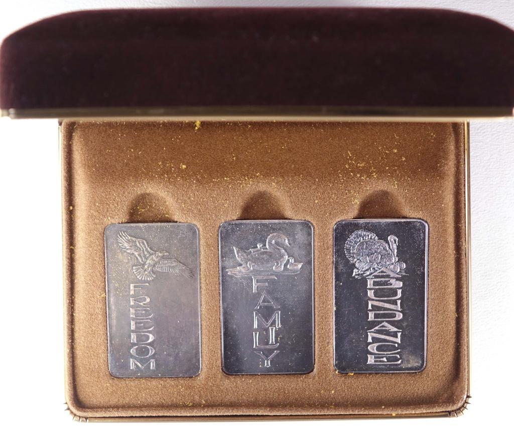 1973 Thanksgiving Silver Bars (3) (1 of 3)