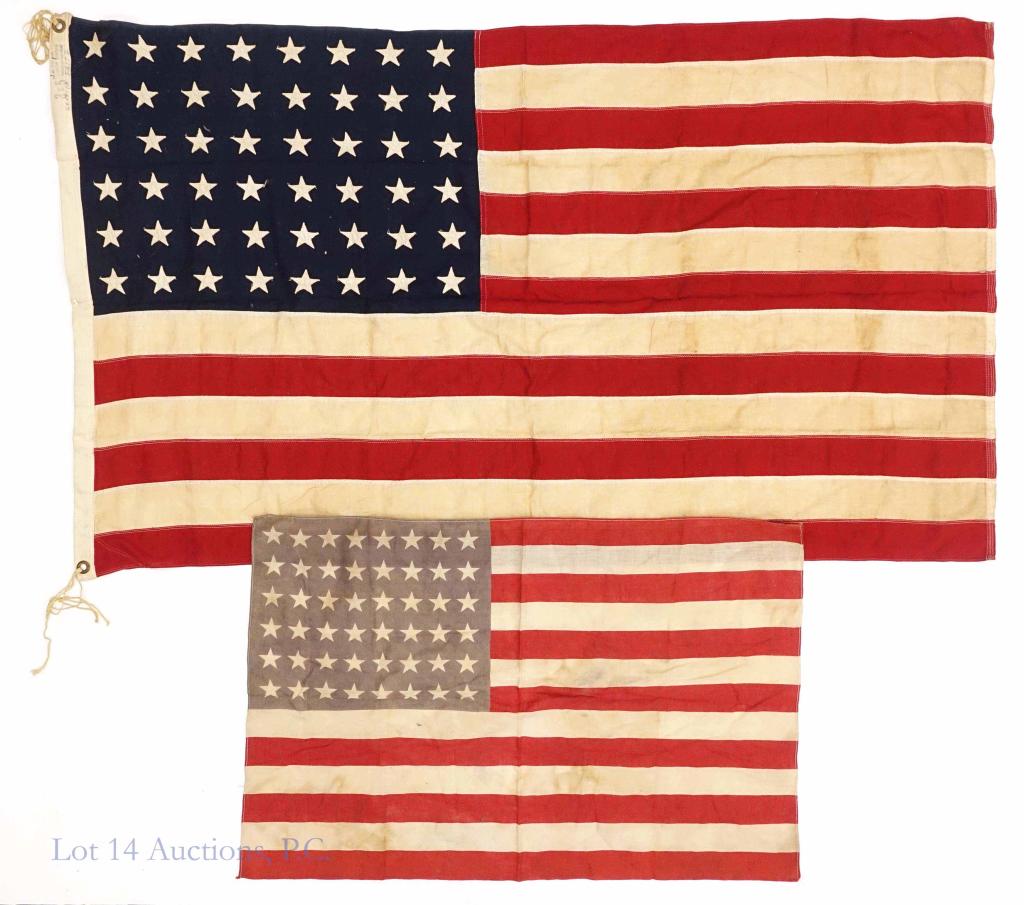 United States Flags (48 Stars) (2 Flags) (1 of 6)