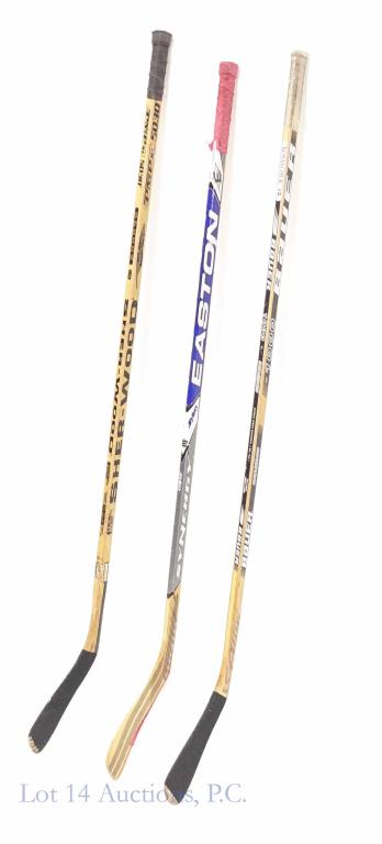 Yzerman, Kovalchuk, Spezza Game Used Sticks (?) (1 of 14)