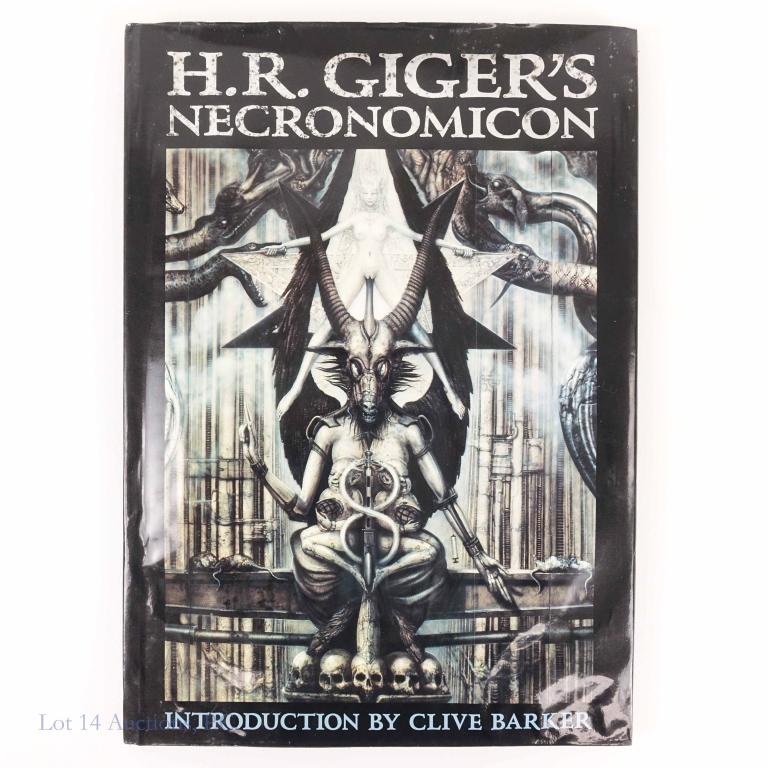 H.R. Giger's "Necronomicon" Book (1991) (1 of 20)