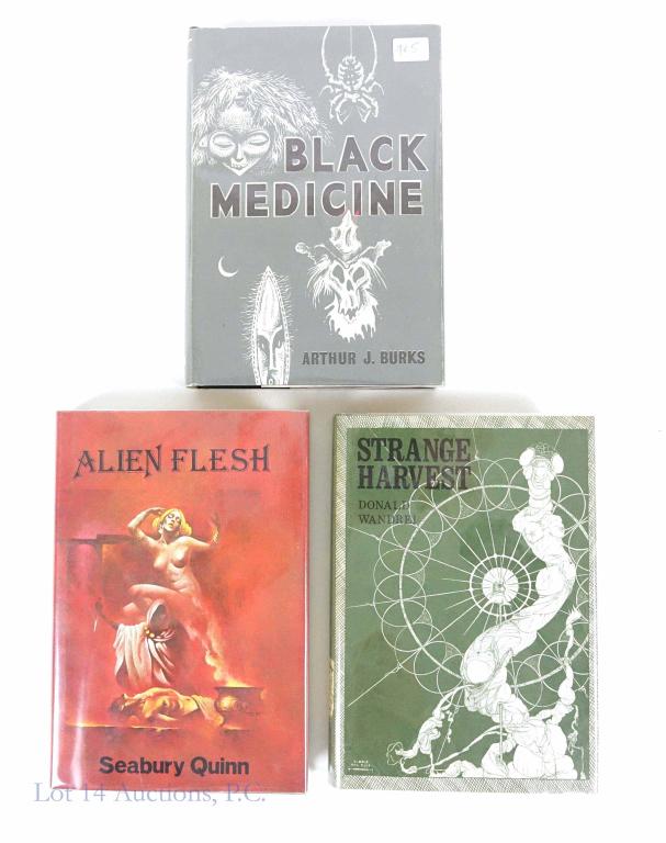 Horror Books - Quinn, Wandre, Burks (3) (1 of 10)