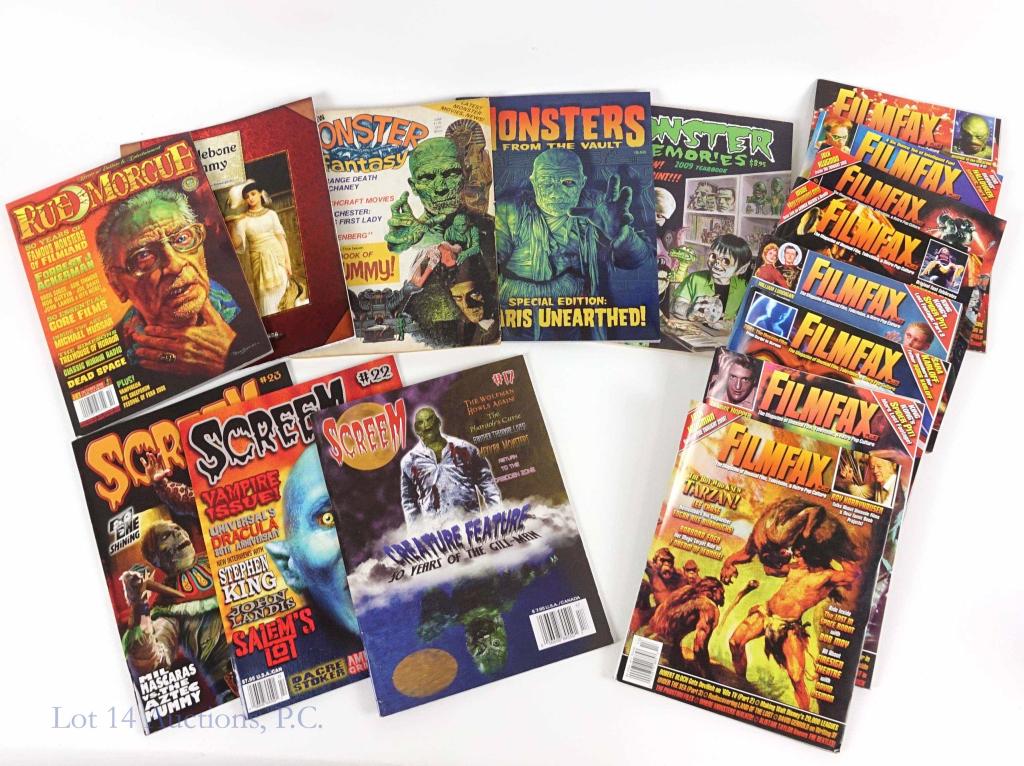Horror / Monster Pop Culture Magazine Lot (1 of 8)