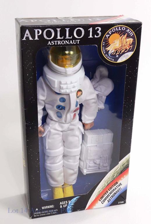 Apollo 13 Astronaut Figures in Boxes (3) (1 of 3)