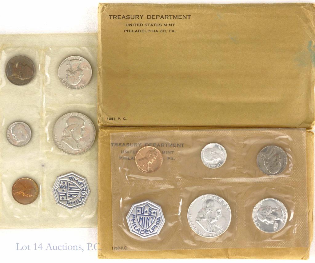 1957, 1960, 1961 Proof Sets (1 of 7)