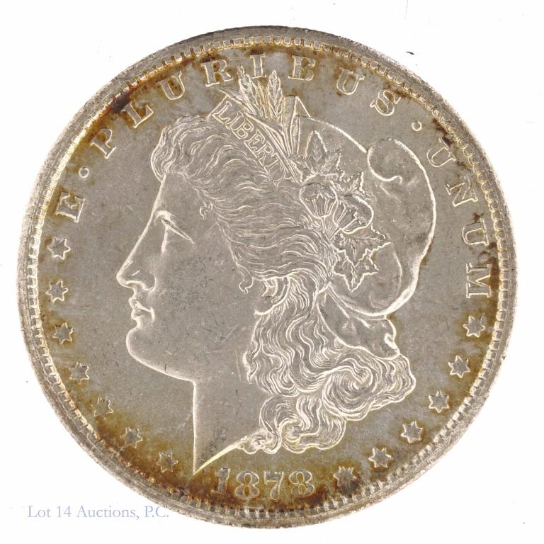 1878-cc Morgan Silver Dollar (CH BU?) (1 of 2)