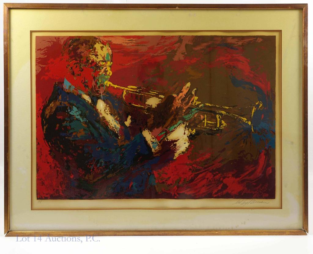 Neiman, LeRoy (1921-2012) Louis Armstrong AP** (1 of 12)