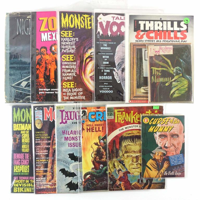 Horror Magazine and Book Lot (1 of 9)