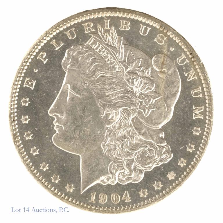 1904-o Morgan Silver Dollar (CH BU, P/L?) (1 of 2)