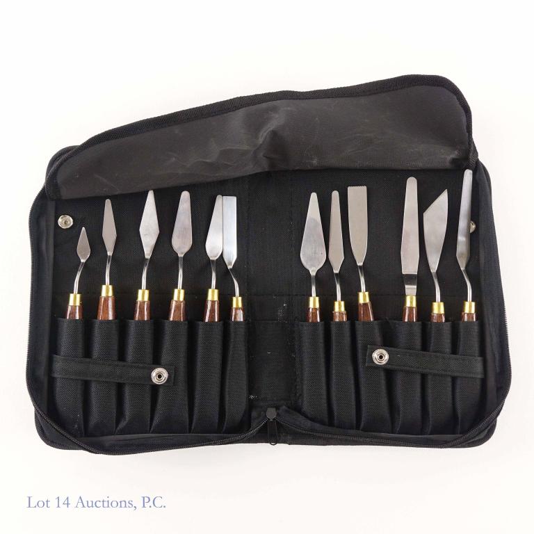 Chestnut Tools 12 Pc. Chisel Kit: Appears to be in almost new condition. Includes a case.