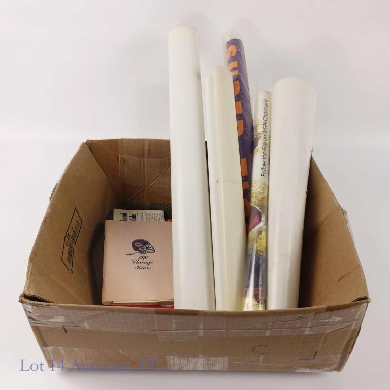 Vintage Chicago Sports Posters & Yearbooks Apr 21, 2022 Lot 14