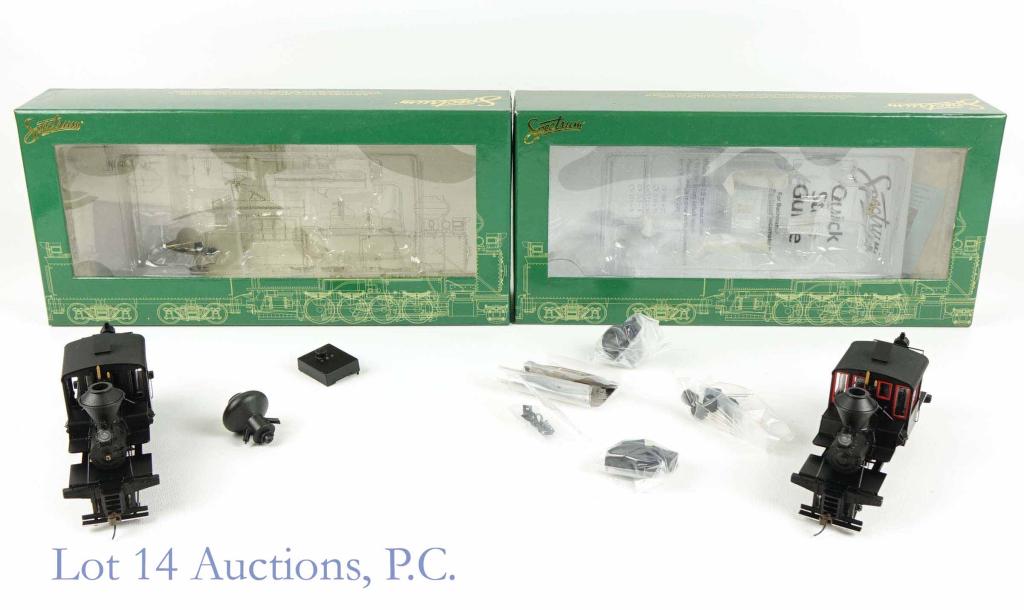 Spectrum Bachman Model Trains: Includes: Sound Ready DCC-Equipped Locomotive No. 28805: On30 14-Ton Two Truck Stearns Heisler Sound Ready DCC-Equipped Locomotive No. 28805: On30 14-Ton Two Truck Stearns Heisler Greenbrier & Big Run