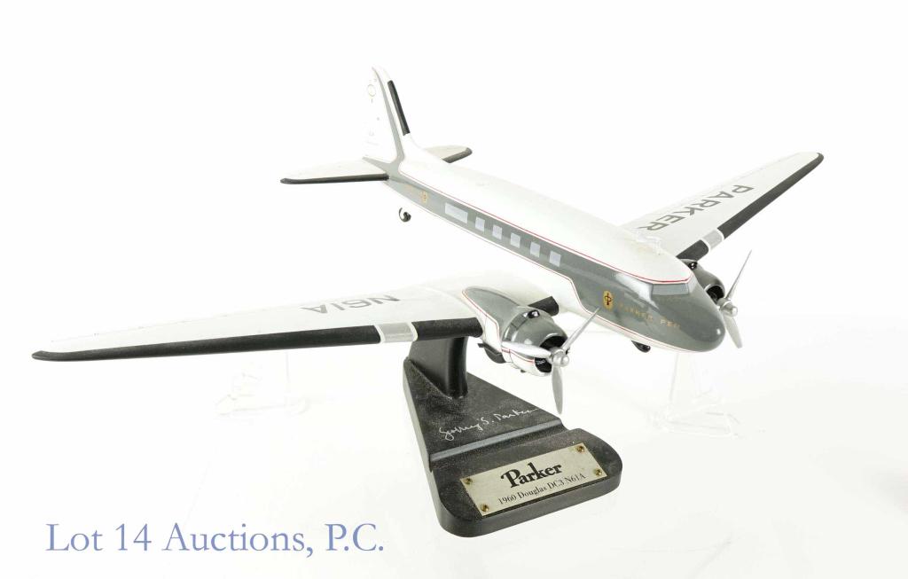 Parker Pen Promotional Douglas DC3 Airplane (1 of 8)