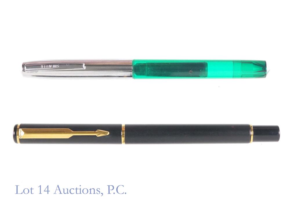 Parker & Sheaffer Fountain Pens (2, total) (1 of 5)