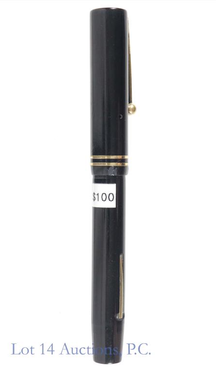 Sheaffer Senior Flat Top White Dot Fountain Pen (1 of 7)