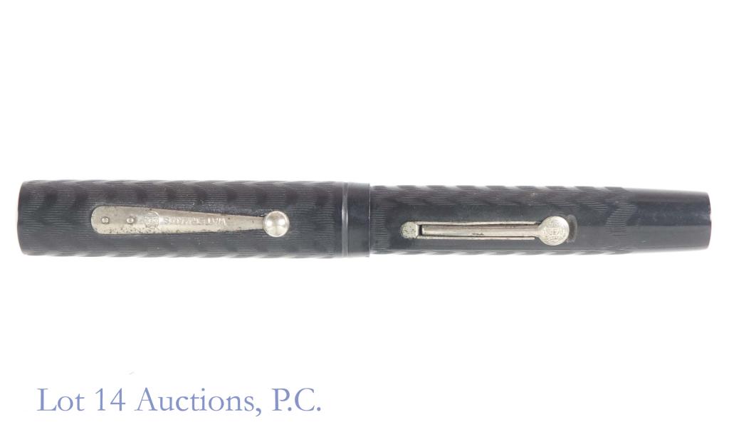 Waterman Ideal Lever Type Fountain Pen: This is an older Waterman Ideal fountain pen. This vintage beauty was well loved and used during its working life and as a result does have what we would call age appropriate wear.
