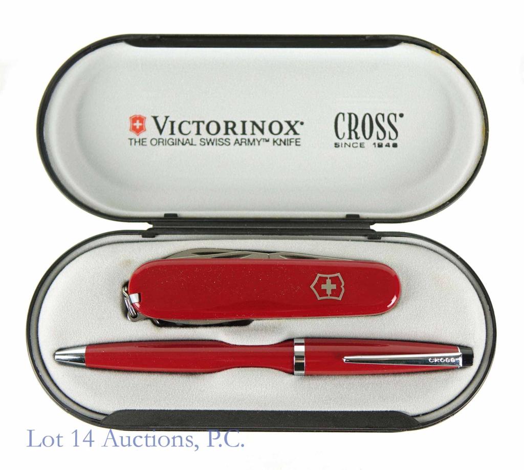 Cross Solo Pen & Victorinox Swiss Army Knife Set (1 of 6)