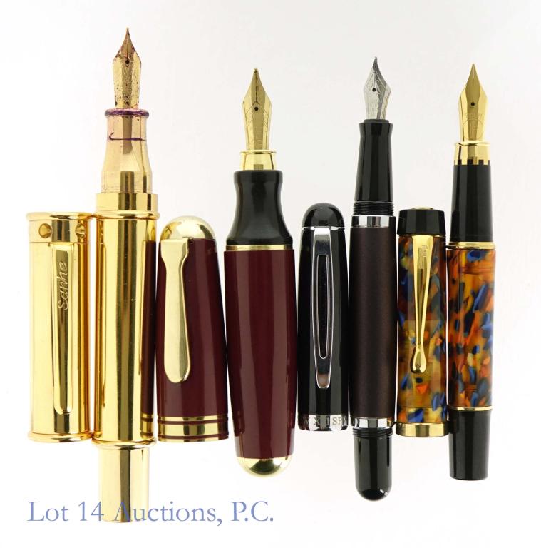 Ten (10) Fountain Pens (1 of 7)