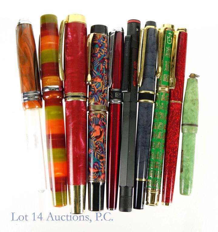 Parker, Rotring & More Fountain Pens (10) (1 of 7)