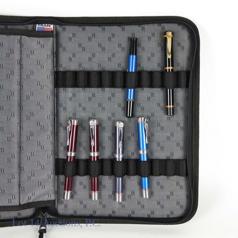 Lot of 6 Harley Davidson Fountain Pens With Binder (1 of 9)