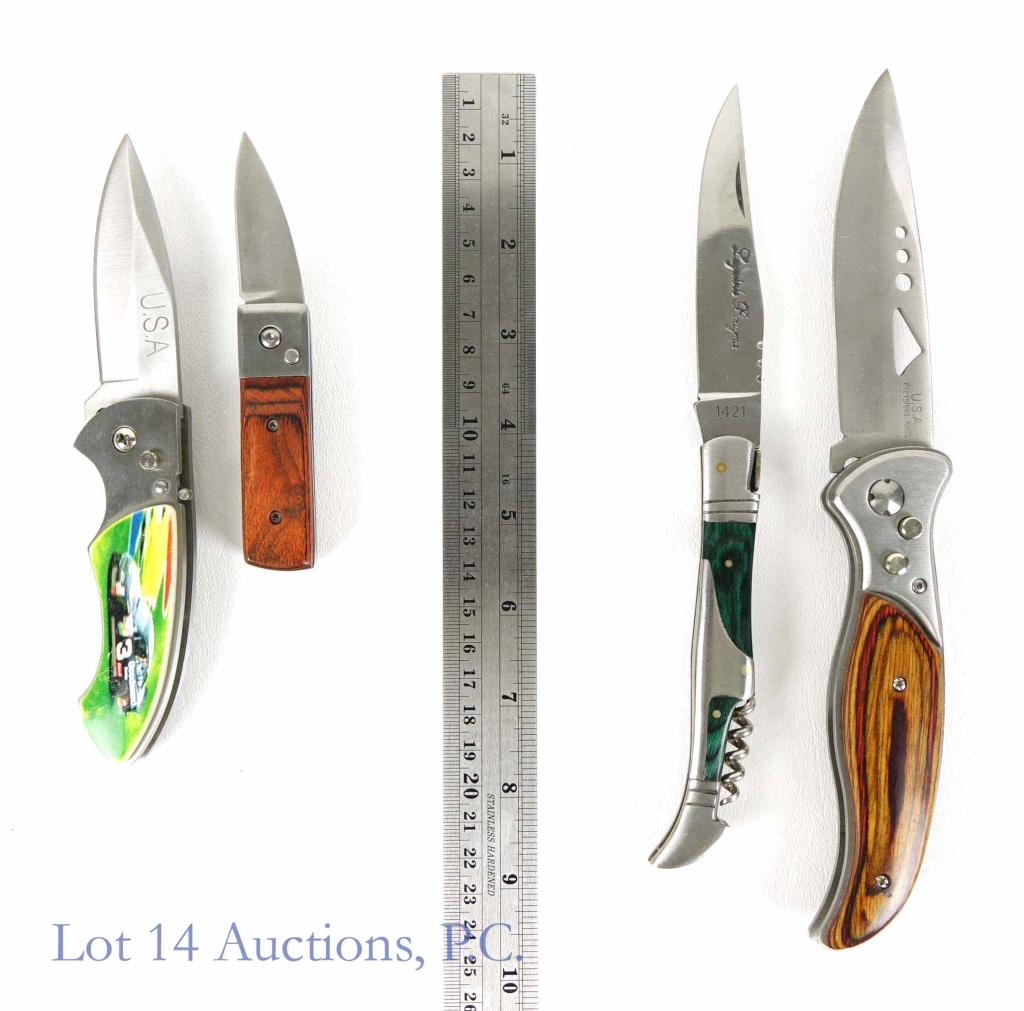 Pocket Knives - Wood and Composite Handles (1 of 7)