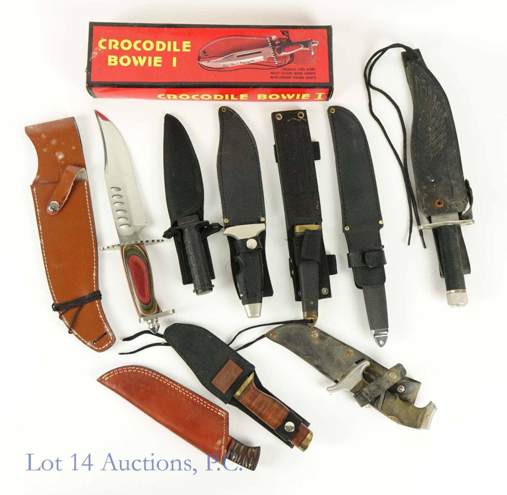 Lot of Mixed Knives (9) (1 of 9)