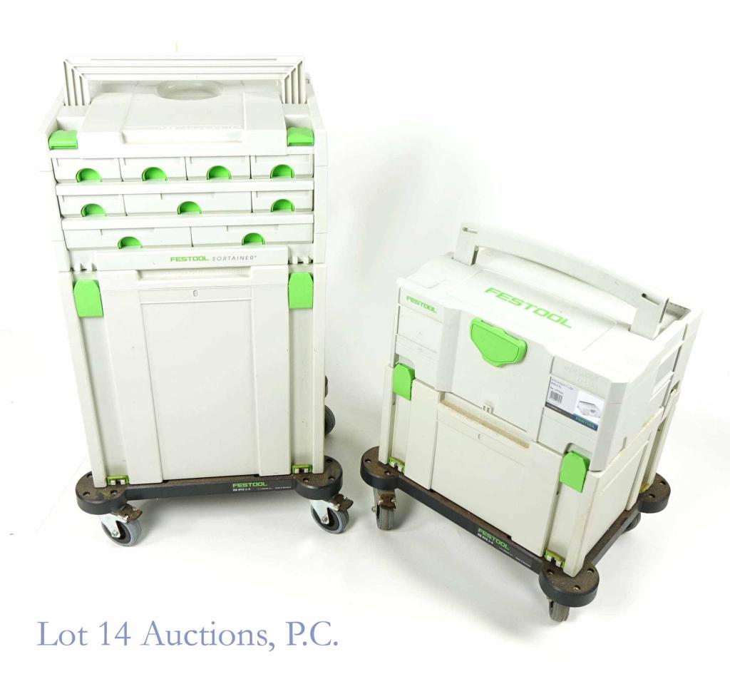 Festool Organizer Tool 4 Sections, 2 Carts (1 of 10)