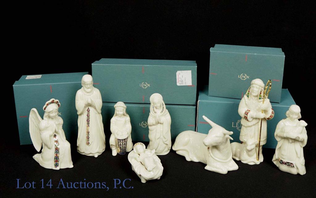 Lenox China Nativity Figures (8) (1 of 12)