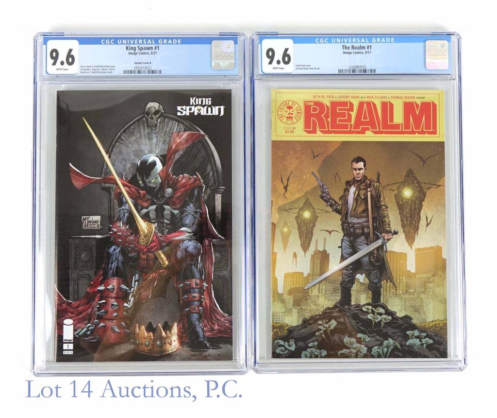 Image Comics King Spawn & The Realm (CGC) (2) (1 of 2)