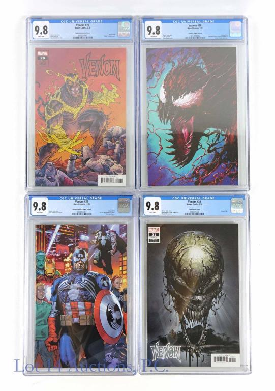 Marvel Comics Venom #20 / #21 / #27 / #30 (CGC) (1 of 2)
