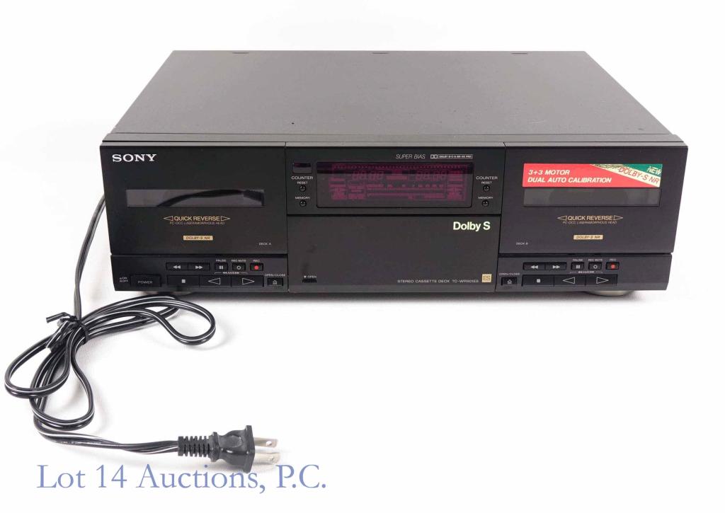 Sony Dual Cassette Deck (TC-WR901ES) (1 of 6)