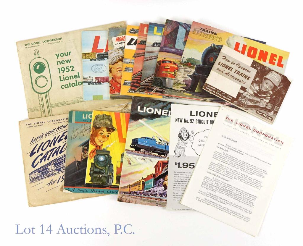 1950s Lionel Model Train Catalogs (1 of 3)