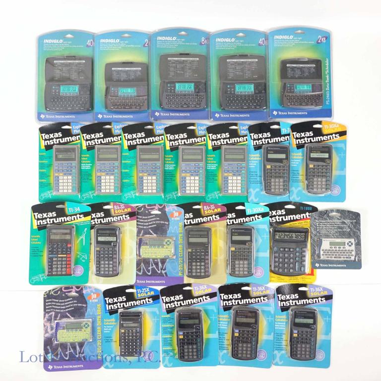 Texas Instrument Calculators (15+) (1 of 8)