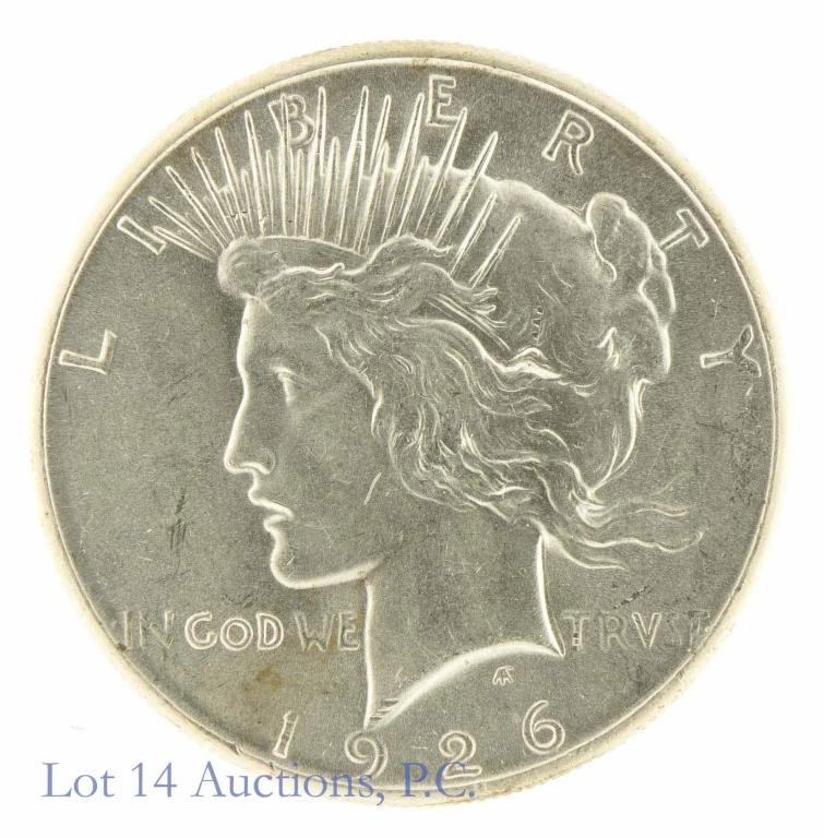 1926 Peace Silver Dollar (BU?) (1 of 2)