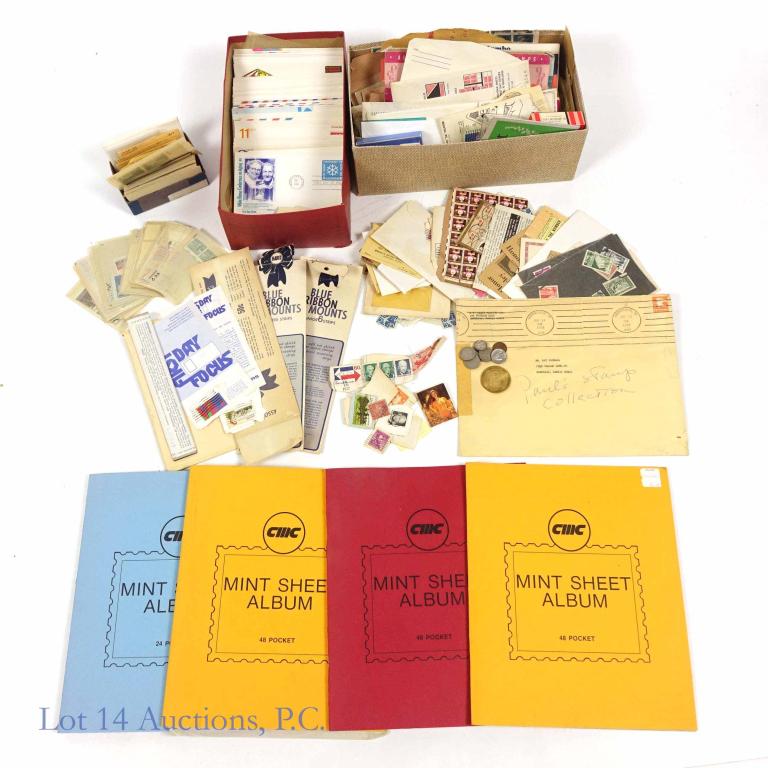 Stamps (1950s - 70s) Early Hawaii Statehood (1 of 7)