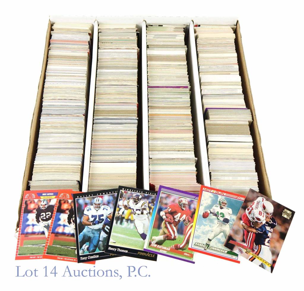 NFL Football Trading Cards (App 2700) (1 of 5)