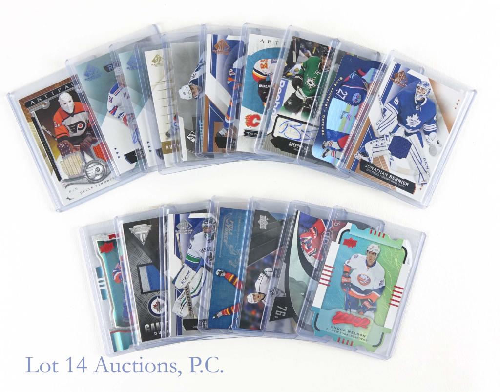 Upper Deck NHL Hockey Jersey Relic Cards (17) (1 of 6)
