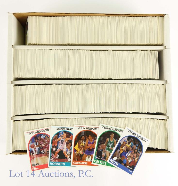 1989 1990 Nba Hoops Basketball Cards (1000s)