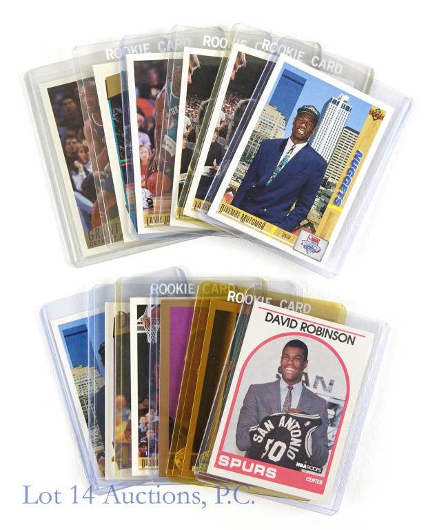1989-1995 NBA Basketball Rookie Cards (HOF) (12) (1 of 6)