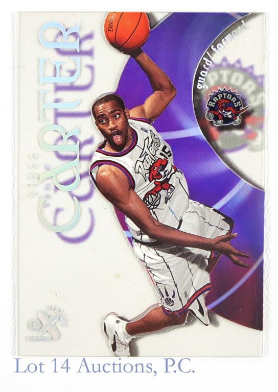 1998-99 Skybox #89 Vince Carter NBA Rookie Card: 1998-99 Skybox EX Century #89 Vince Carter NBA Basketball Rookie Card. Probably the greatest dunker in the history of basketball (though the topic is hotly debated). He is the only player in NBA histo