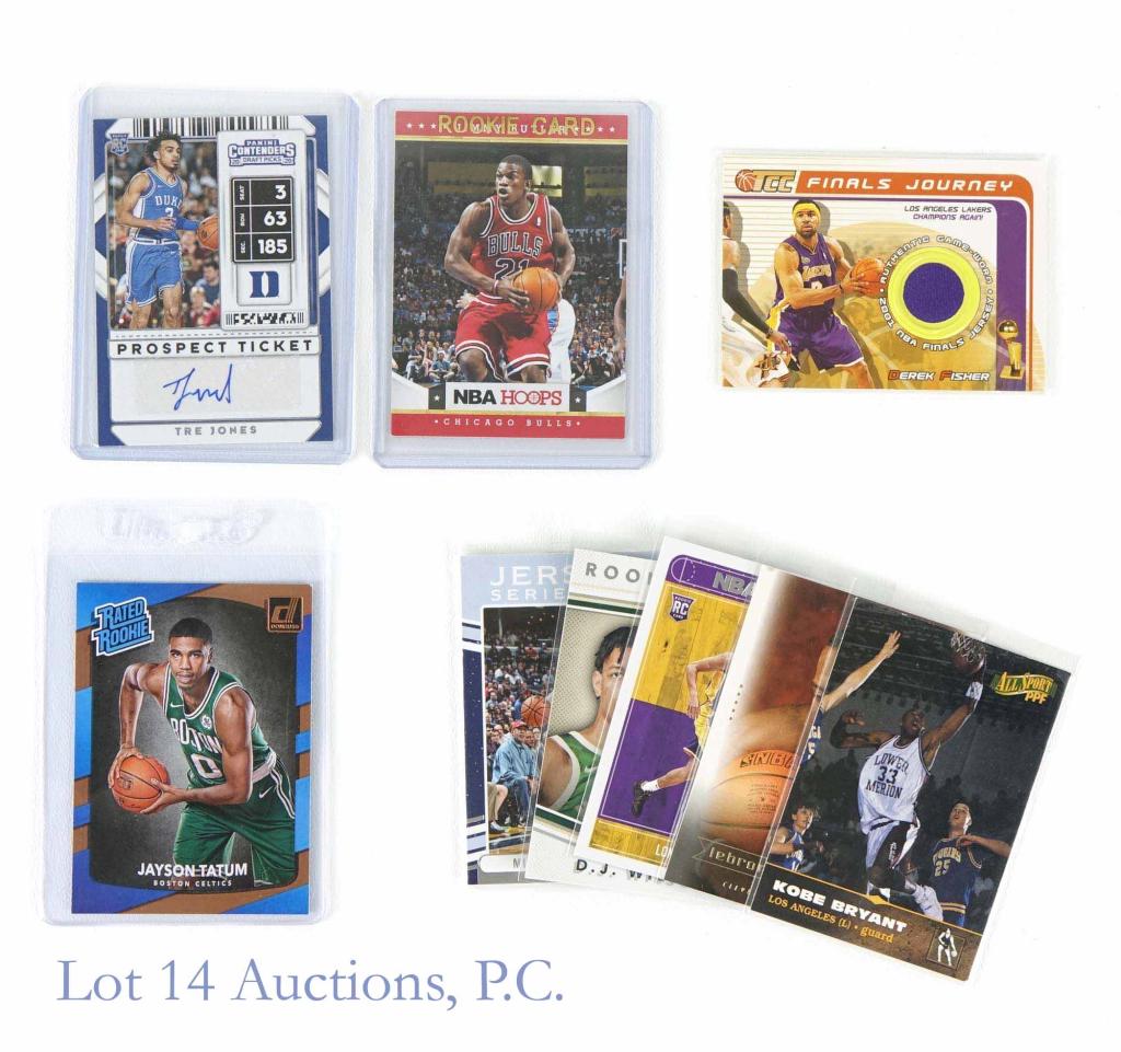 NBA Basketball Rookie & Jersey Cards (9) (1 of 5)
