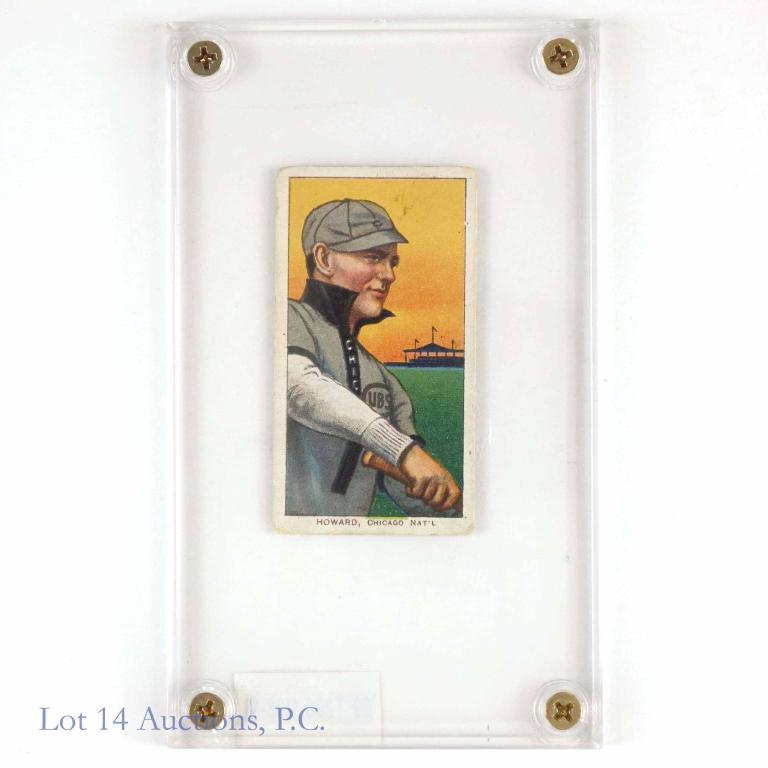 1909-11 T206 Piedmont Del Howard MLB Baseball Card (1 of 4)