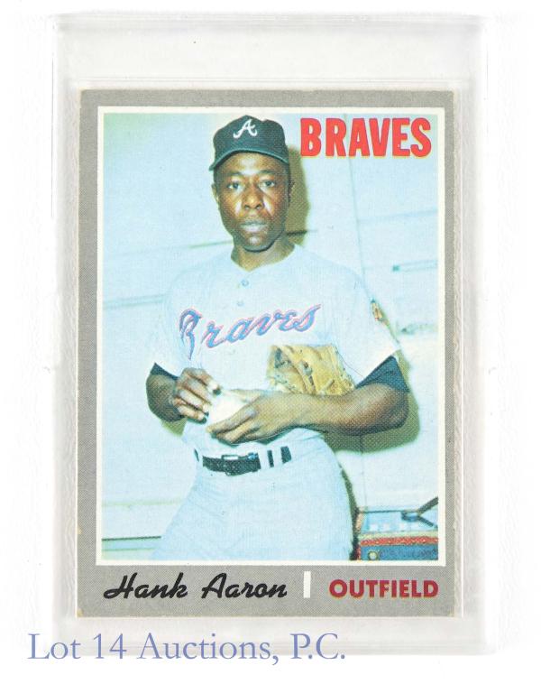 1970 Topps #500 Hank Aaron Baseball Card (1 of 5)