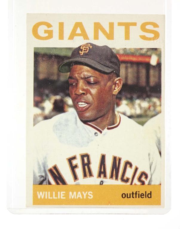 1964 Topps #150 Willie Mays Baseball Card (1 of 2)