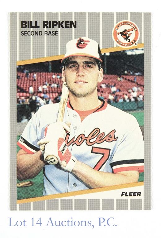 1989 Fleer #616 Bill Ripken "FF" Baseball Card (1 of 5)